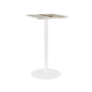 White Halo Bar Table